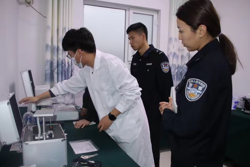 烏蘇市食品藥品環境犯罪偵查大隊采購天研設備