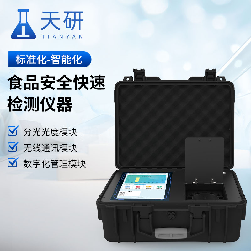 學校食堂農產品果蔬肉類食材快檢實驗室儀器設備配置方案一覽表
